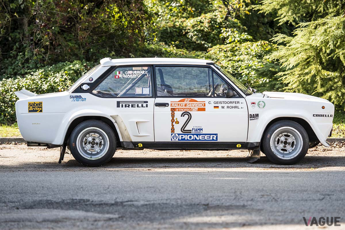 約4180万円で落札されたフィアット「131アバルトラリー」（C）2020 Courtesy of RM Sotheby's