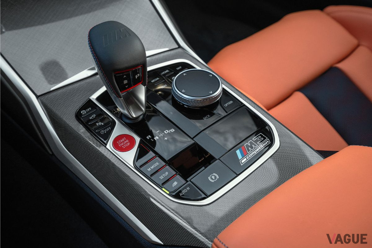 BMW新型「M3セダン」のシフトセレクター