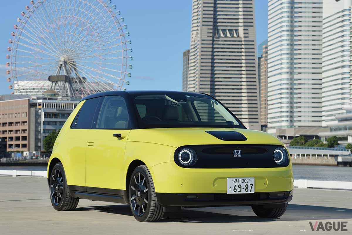 「ホンダe」の全長は3895mm。Bセグメント・コンパクトハッチバックだ