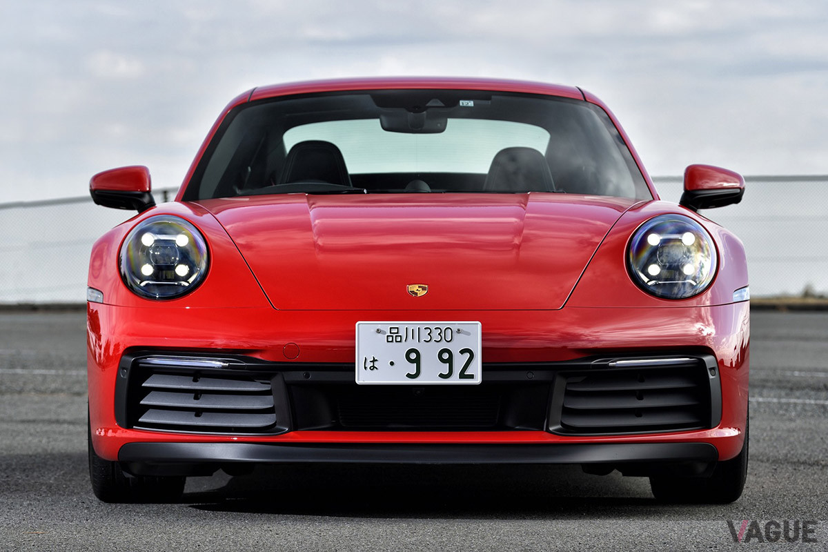ポルシェ「911カレラS」のフロント（C）神村聖