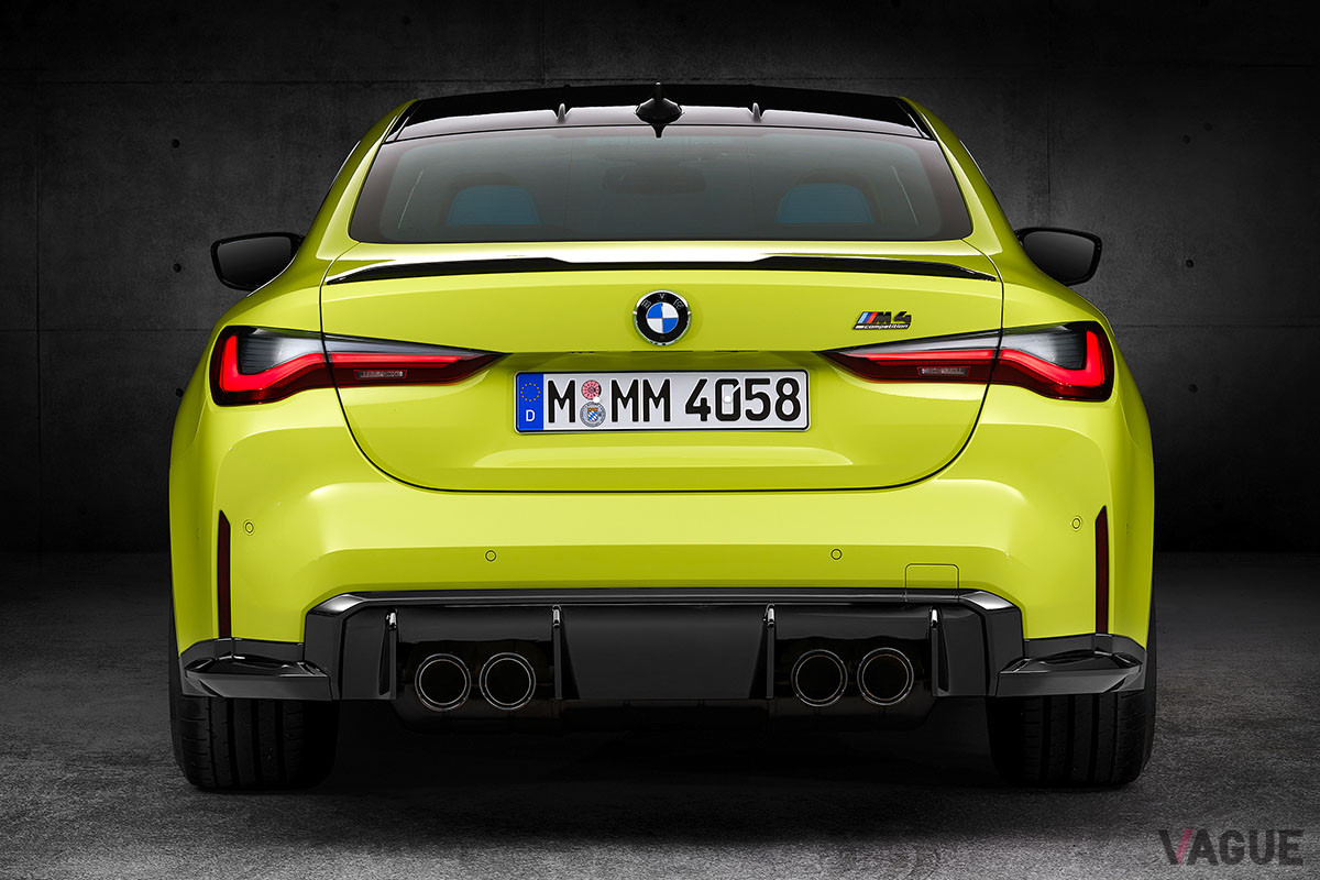 BMW「M4クーペ コンペティション」のリア
