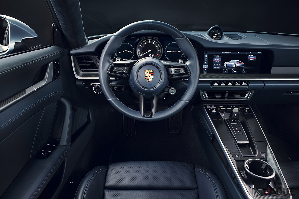 ポルシェ「911カレラS」のコックピット