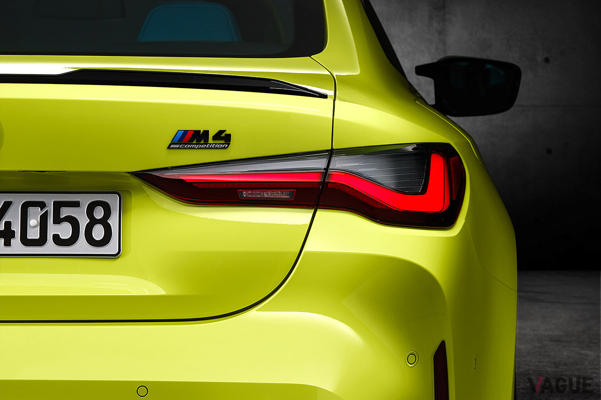 BMW「M4クーペ コンペティション」のテールライト