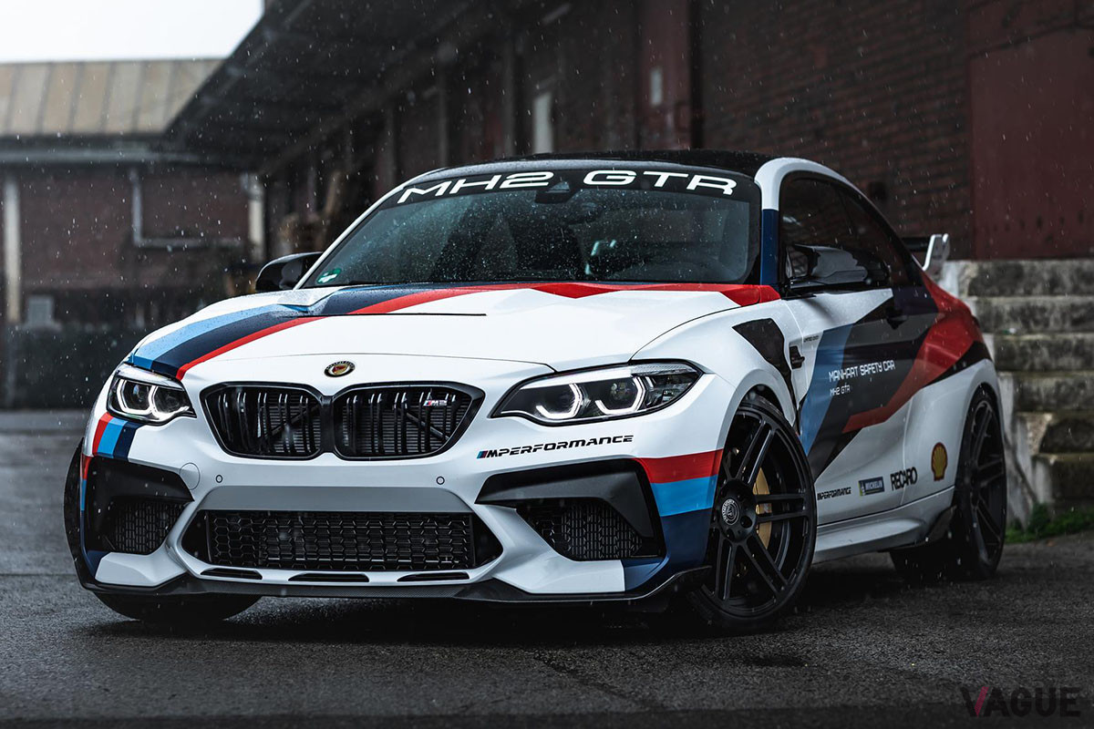 「M2 CS」の450ps／550Nmを大きく上回る600ps／830Nmにまで引き上げられた「MH2 GTR」