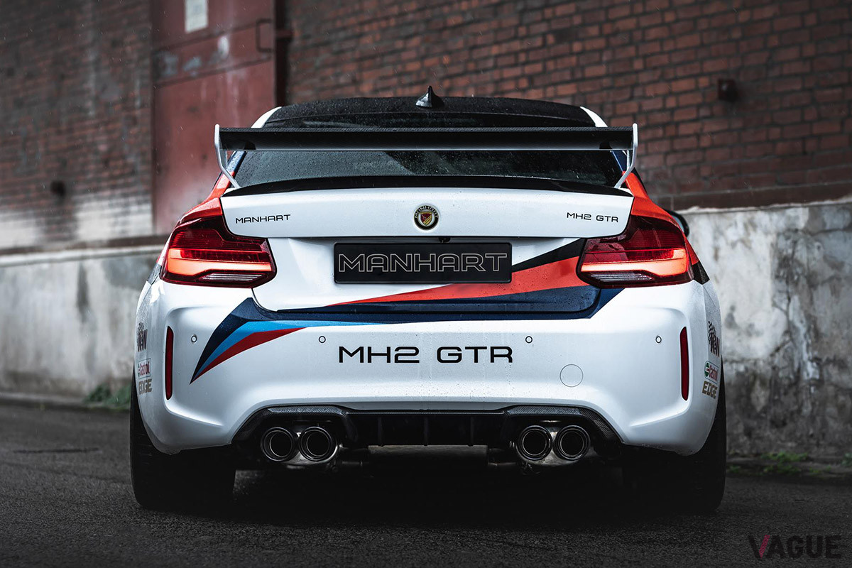 「M2 CS」の450ps／550Nmを大きく上回る600ps／830Nmにまで引き上げられた「MH2 GTR」