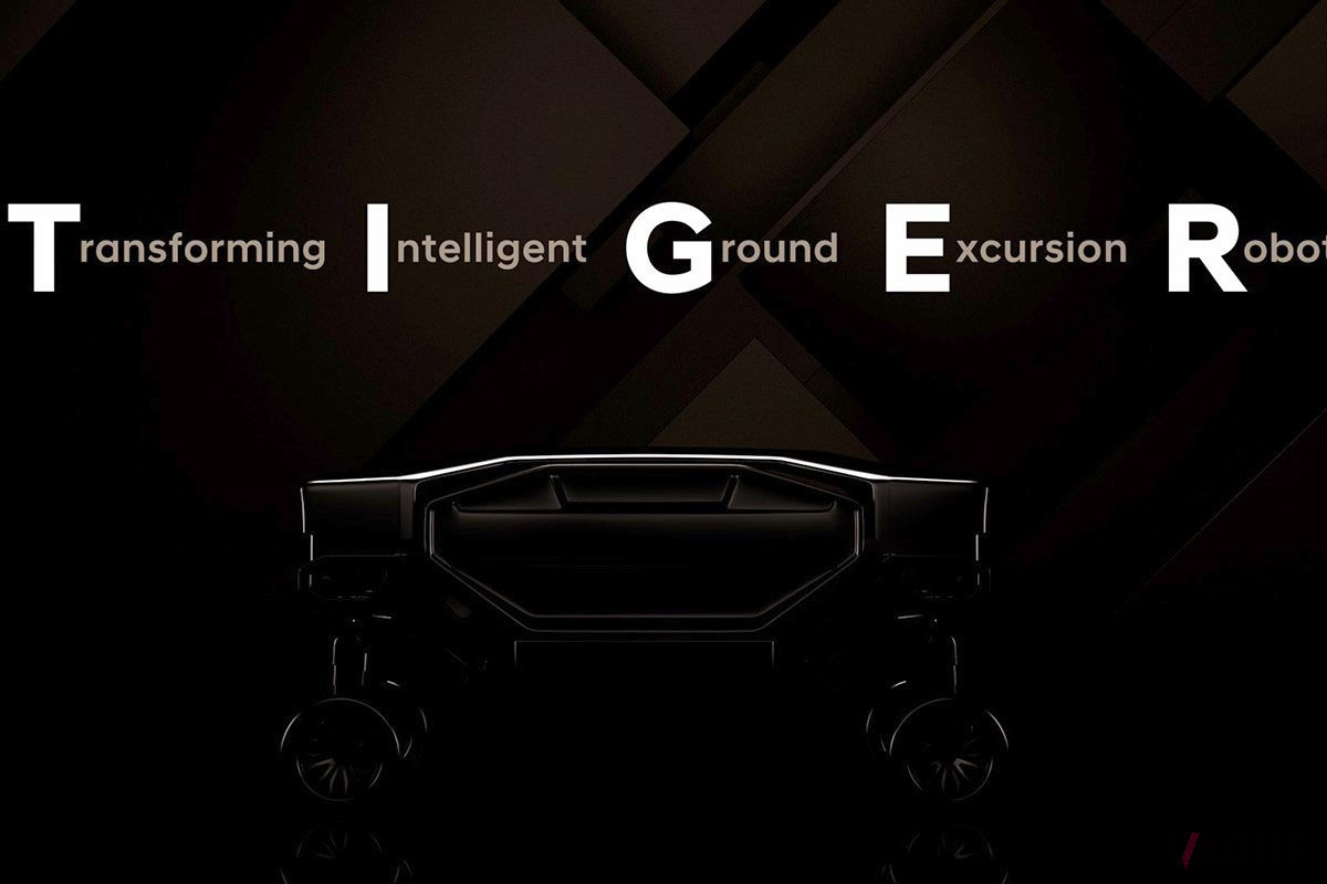ヒュンダイのコンセプトUMV「TIGER」はTransforming Intelligent Ground Excursion Robotの略