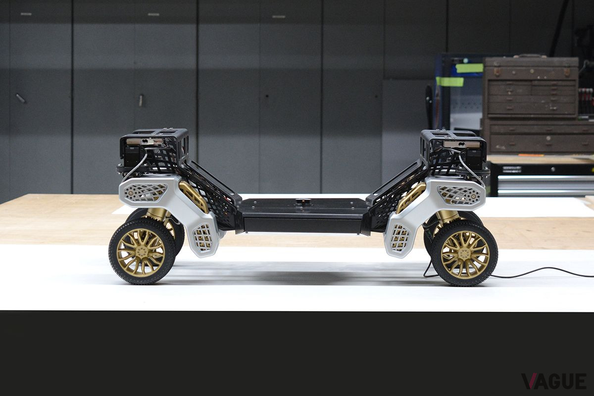 ヒュンダイのコンセプトUMV「TIGER」のモジュラープラットフォームアーキテクチャー