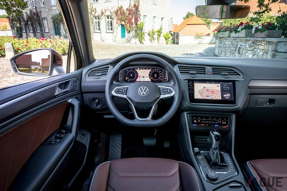 VW改良新型「ティグアン」のインパネ