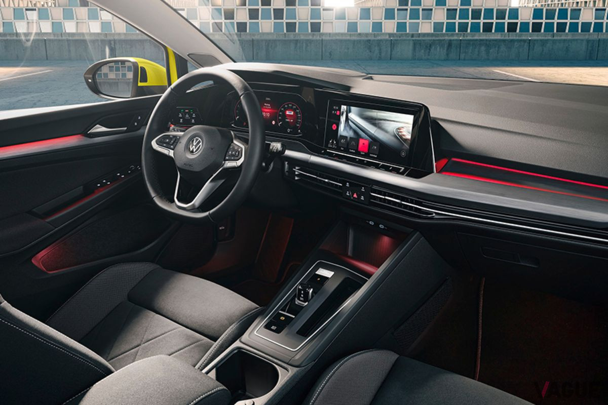 8代目VW新型「ゴルフ」のインテリア
