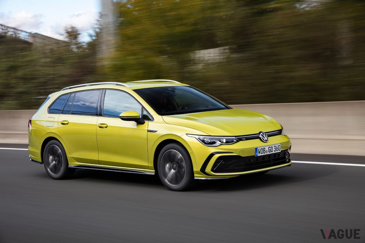 VW新型「ゴルフヴァリアント」。2021年内に日本に上陸する予定だ