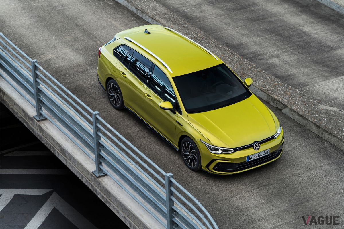 VW新型「ゴルフヴァリアント」。2021年内に日本に上陸する予定だ