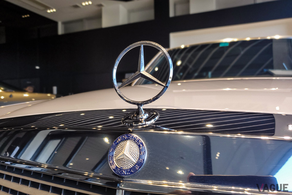 W126系Sクラスの「スリーポインテッドスター」