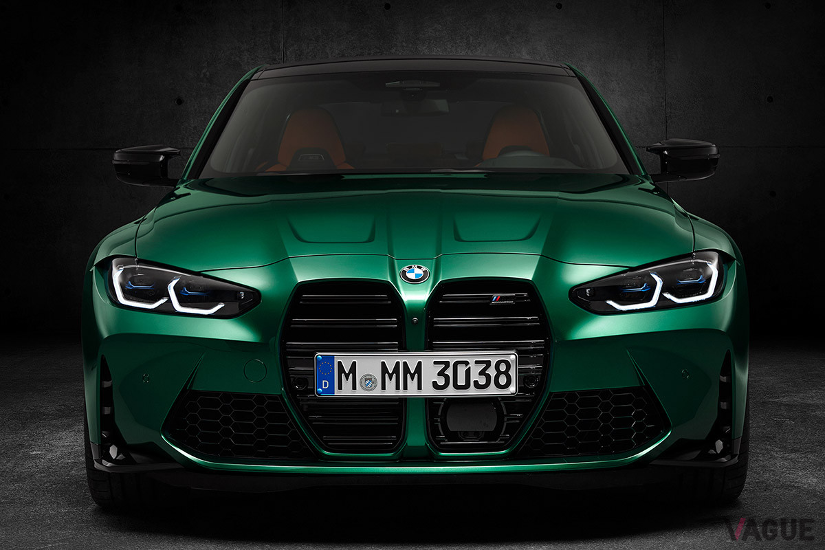 BMW新型「M3」のフロント