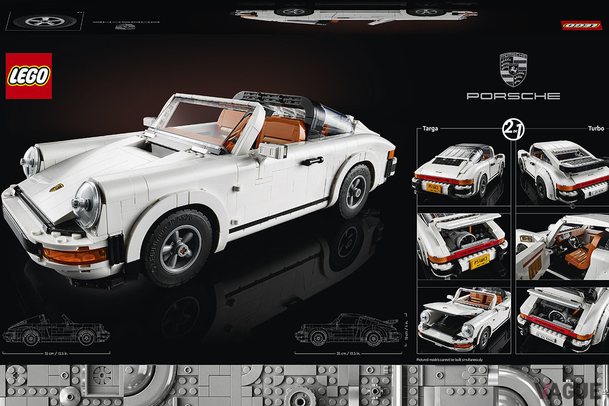 「レゴ ポルシェ911」のパッケージ