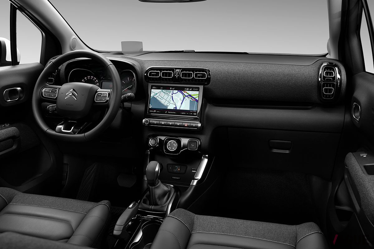 シトロエン改良新型「C3エアクロス」のインパネ