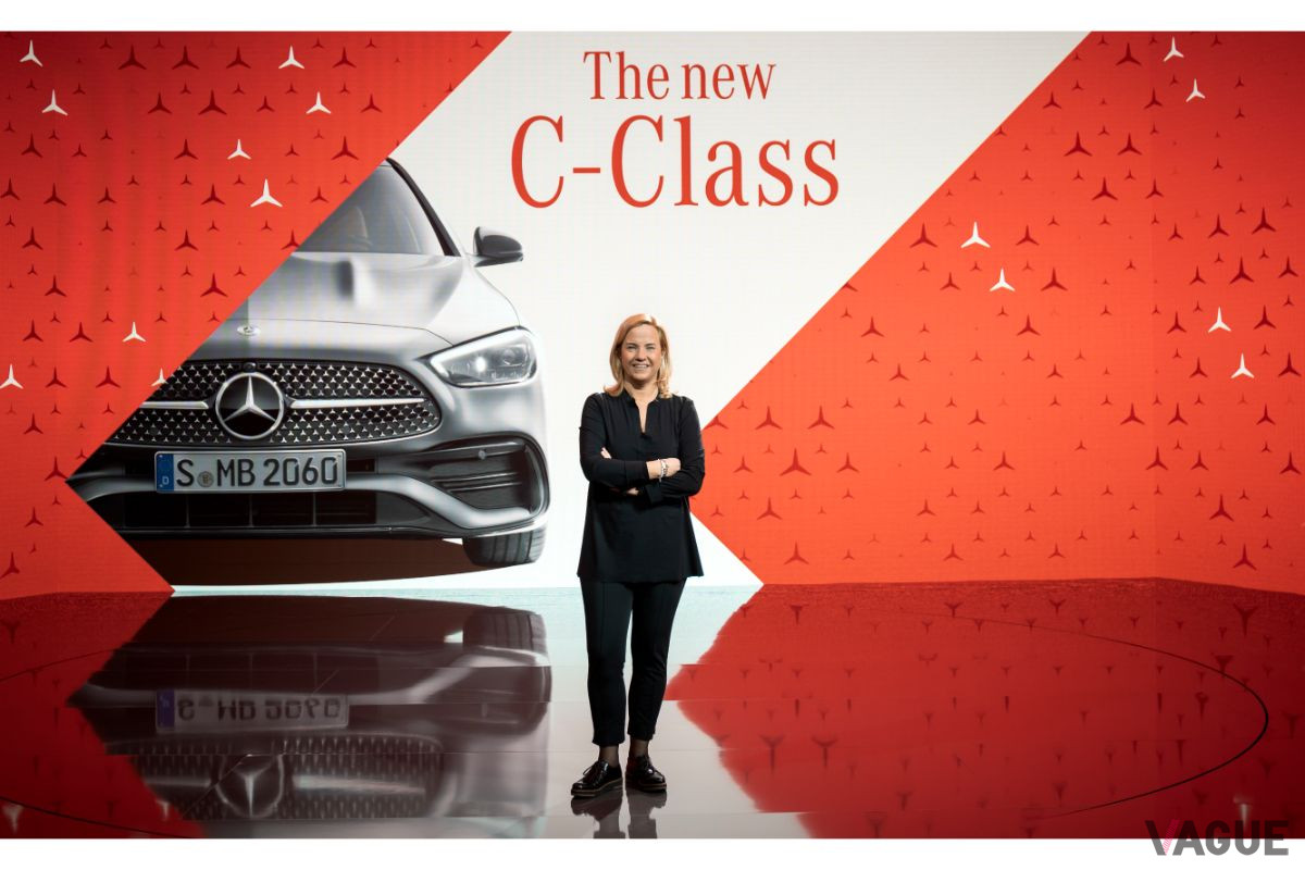 メルセデス・ベンツ新型「Cクラス」のプレゼンテーションの様子