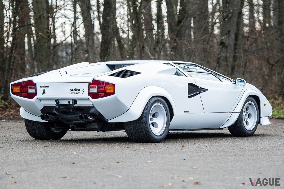 約3820万円で継続販売中のランボルギーニ「カウンタックLP500 S」（C）2021 Courtesy of RM Sotheby's