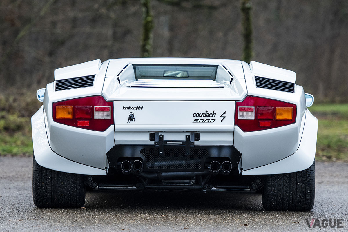 約3820万円で継続販売中のランボルギーニ「カウンタックLP500 S」（C）2021 Courtesy of RM Sotheby's
