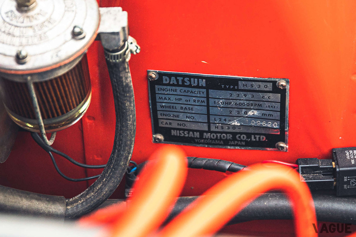 「YOKOHAMA JAPAN」と書かれているところに時代を感じる（C）SILVERSTONE AUCTIONS