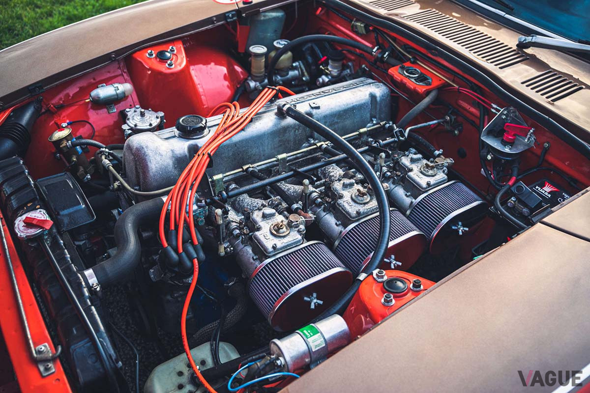 エンジン内部までサムリモーターカンパニーが手掛けたダットサン「240Z スーパーサムリ」（C）SILVERSTONE AUCTIONS