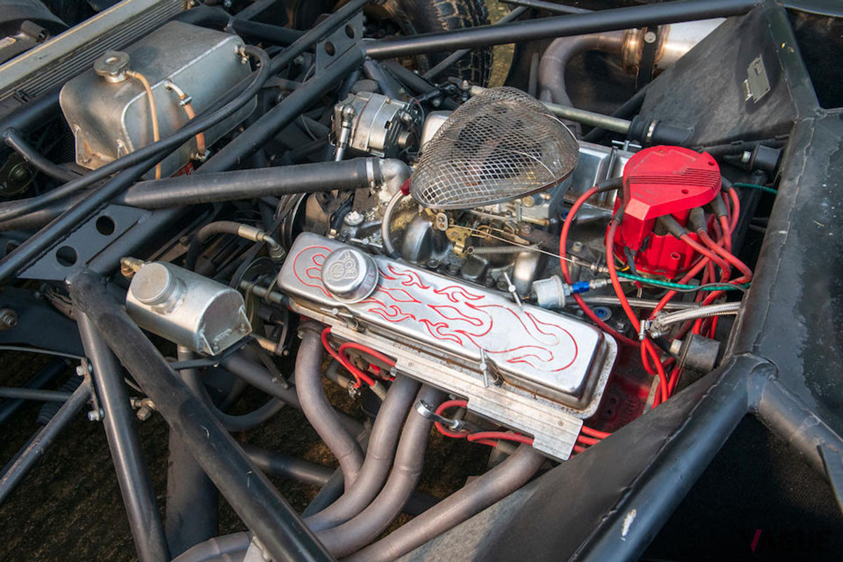1965年型のフォード初代「マスタング」のコンポーネンツを流用した「バットモービル」（C）Bonhams 2001-2021