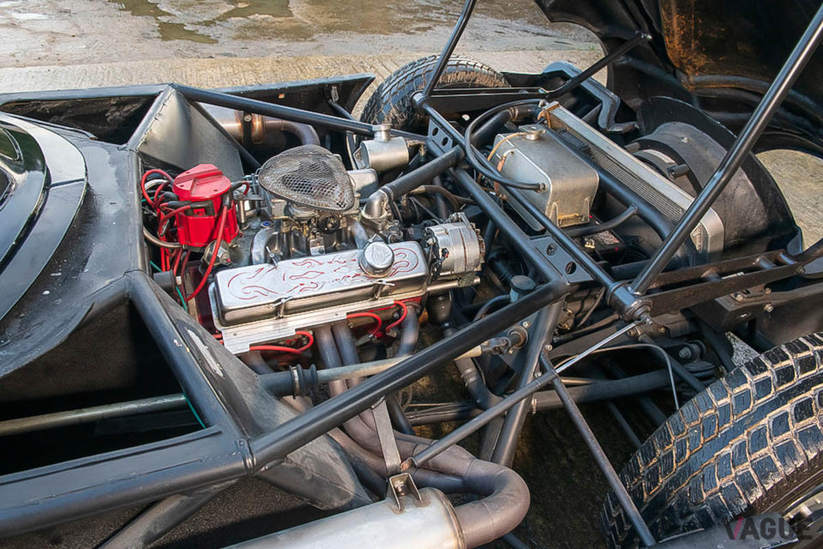 1965年型のフォード初代「マスタング」のコンポーネンツを流用した「バットモービル」（C）Bonhams 2001-2021