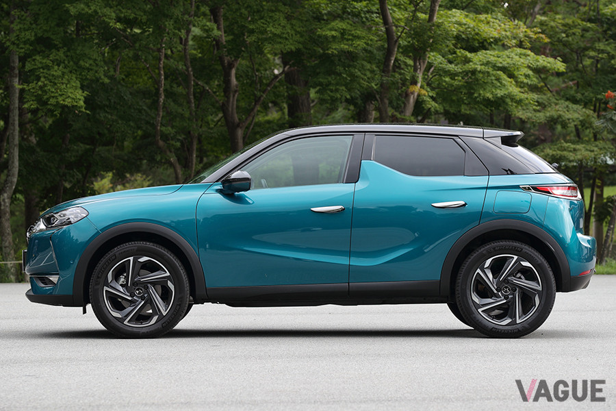 DS3クロスバックの全高は1550mm。日本での立体駐車場に収まる高さになる