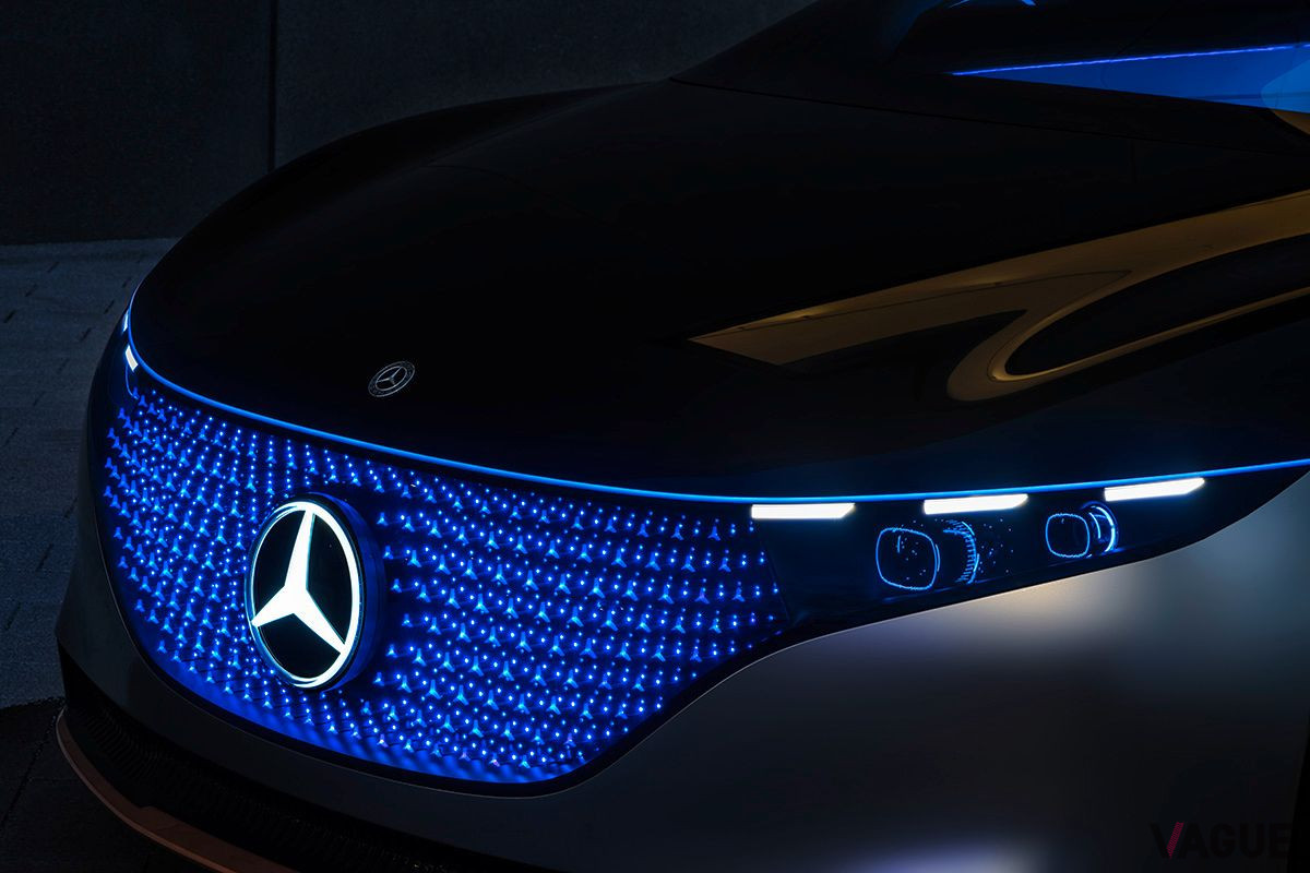 2019年のフランクフルトモーターショー（IAA）で登場した「VISION EQS」