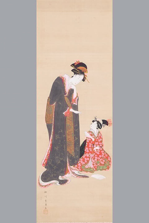 「見立蝦蟇鉄拐図」歌川豊広　江戸時代(19世紀)　静嘉堂文庫美術館蔵【全期間展示】