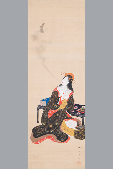 「見立蝦蟇鉄拐図」歌川豊広　江戸時代(19世紀)　静嘉堂文庫美術館蔵【全期間展示】