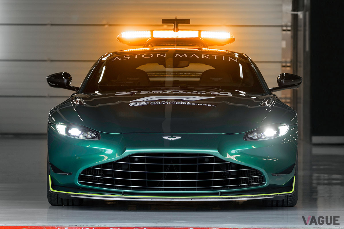 2021年シーズンのF1オフィシャル セーフティカーとなったアストンマーティン「ヴァンテージ」