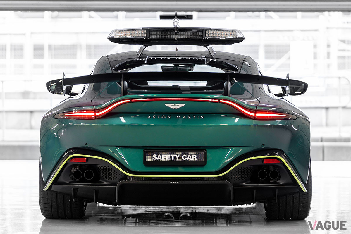 2021年シーズンのF1オフィシャル セーフティカーとなったアストンマーティン「ヴァンテージ」