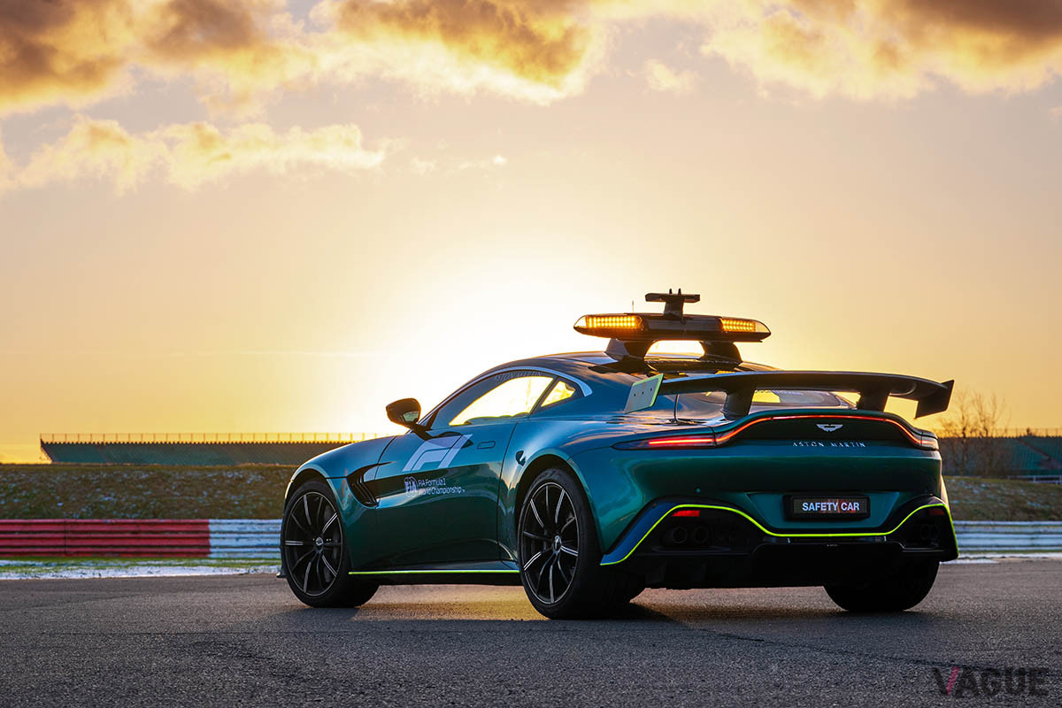 2021年シーズンのF1オフィシャル セーフティカーとなったアストンマーティン「ヴァンテージ」