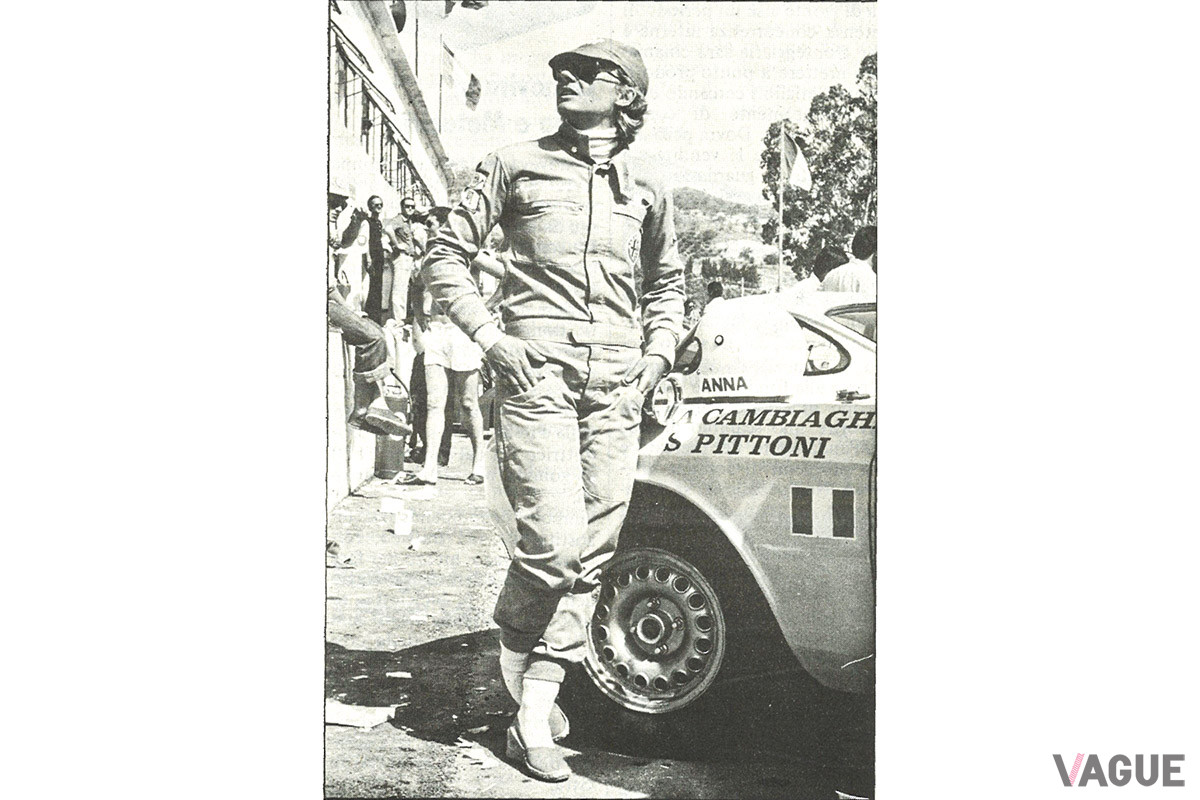 1975年のタルガフローリオでのアナ・カンビアギ