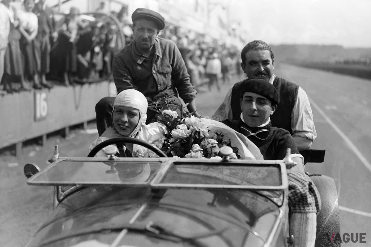 アルファ ロメオ「6C 1750 SS」でル・マン24時間レースでクラス優勝、総合4位だったオデット・シコ