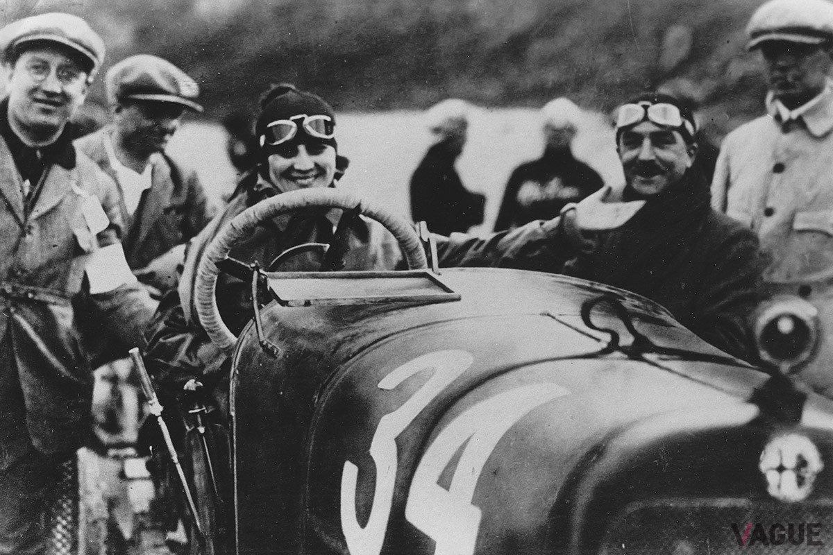 イタリアのモータースポーツ界で女性レーサーのパイオニアであるマリア・アントニエッタ・ダヴァンツォ