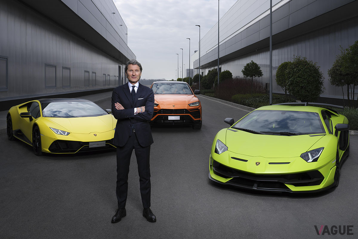 アウトモビリ・ランボルギーニ・プレジデント兼CEOであるステファン・ヴィンケルマン