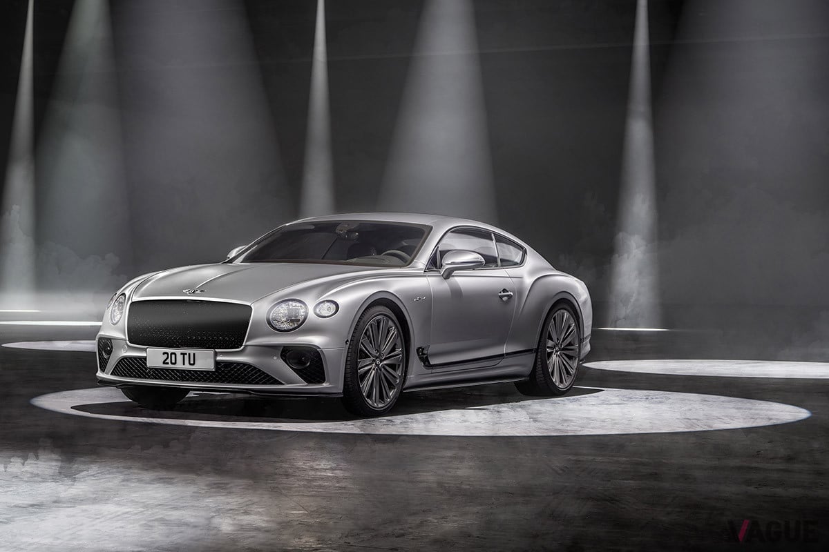 コンチネンタルGTスピードには、専用の高度なシャシ技術が採用された