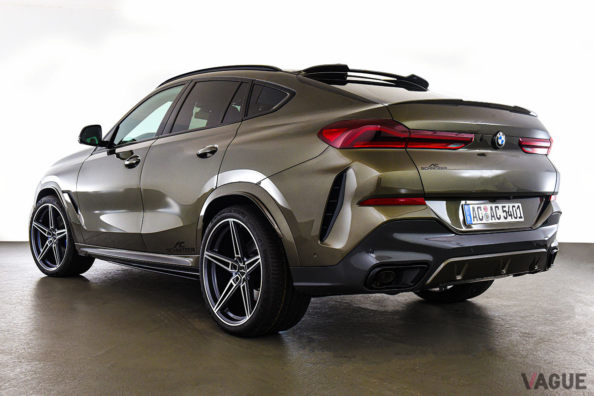 よりスポーティさが増したACシュニッツァーのフルエアロを纏った「X6」