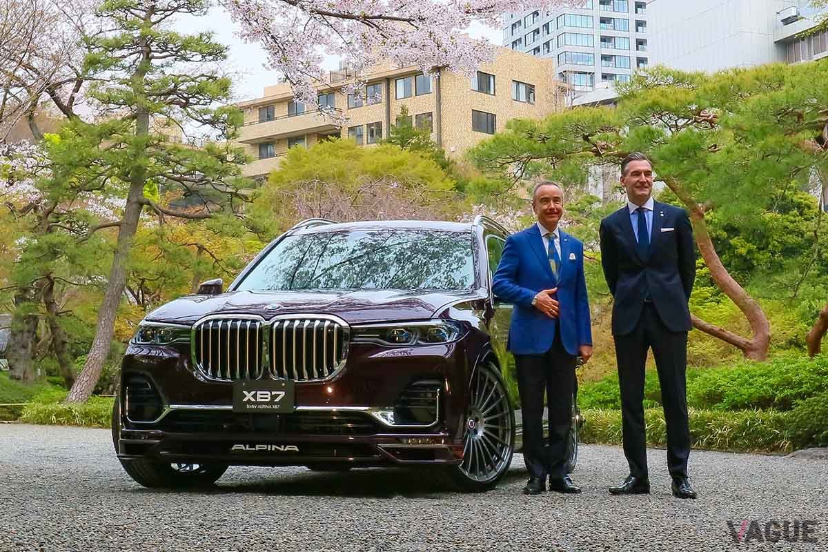 ニコル・グループ最高経営責任者のC.H.ニコ・ローレケ氏（左）とニコル・オートモービルズのゼネラルマネージャーであるミハエル・ウィット氏（右）（C）VAGUE編集部