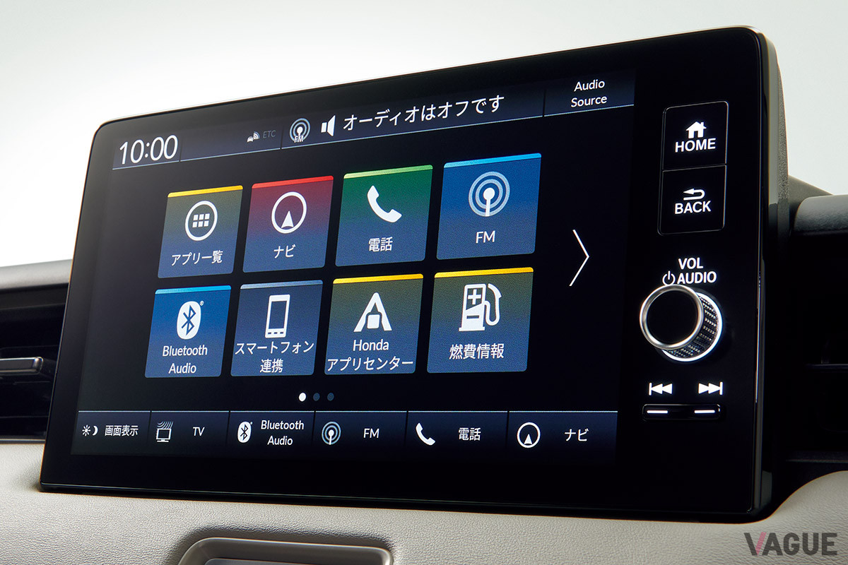 ホンダ「ヴェゼル」のインフォテイメント