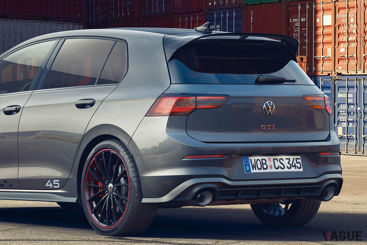 VW「ゴルフGTIクラブスポーツ45」のリアスタイル