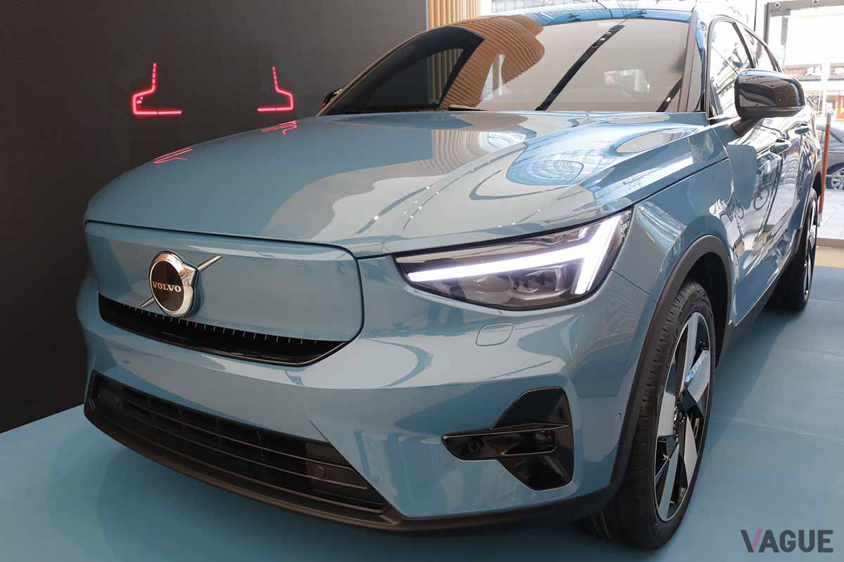 ボルボ「C40リチャージ」モックアップモデル
