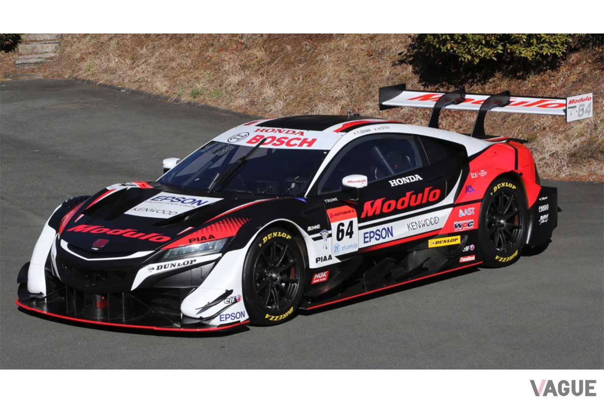 Modulo Nakajima RacingのHonda NSX-GT（64号車）は今シーズンもダンロップを履く