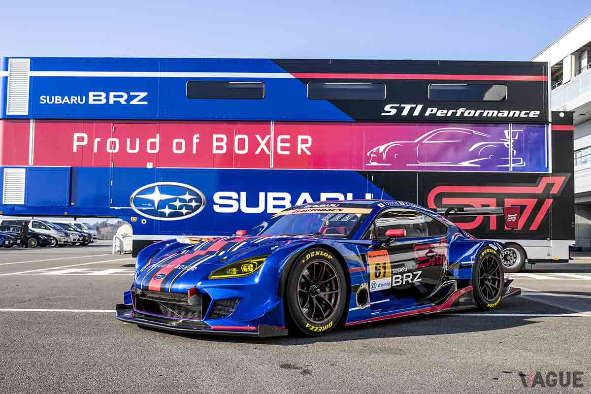 ダンロップ装着のGT300クラスR&D SPORT SUBARU BRZ GT300（61号車）