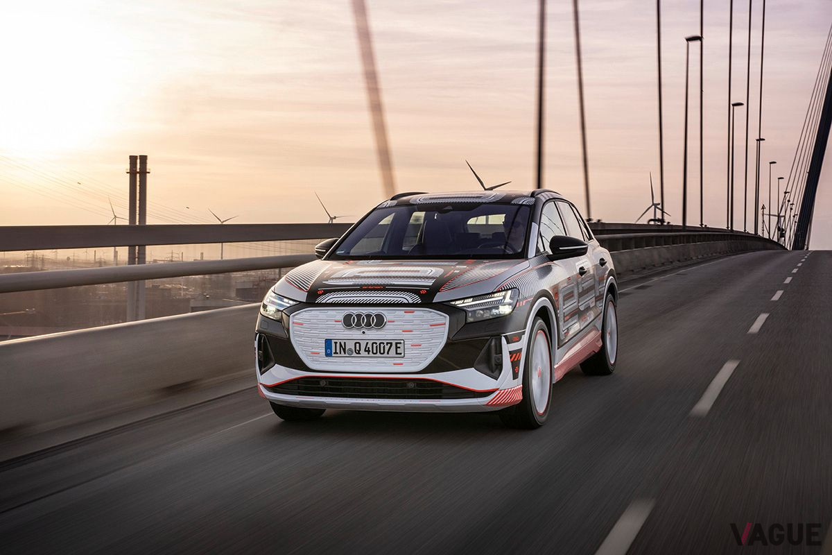 アウディの新型EV「Q4 e-tron」の走り