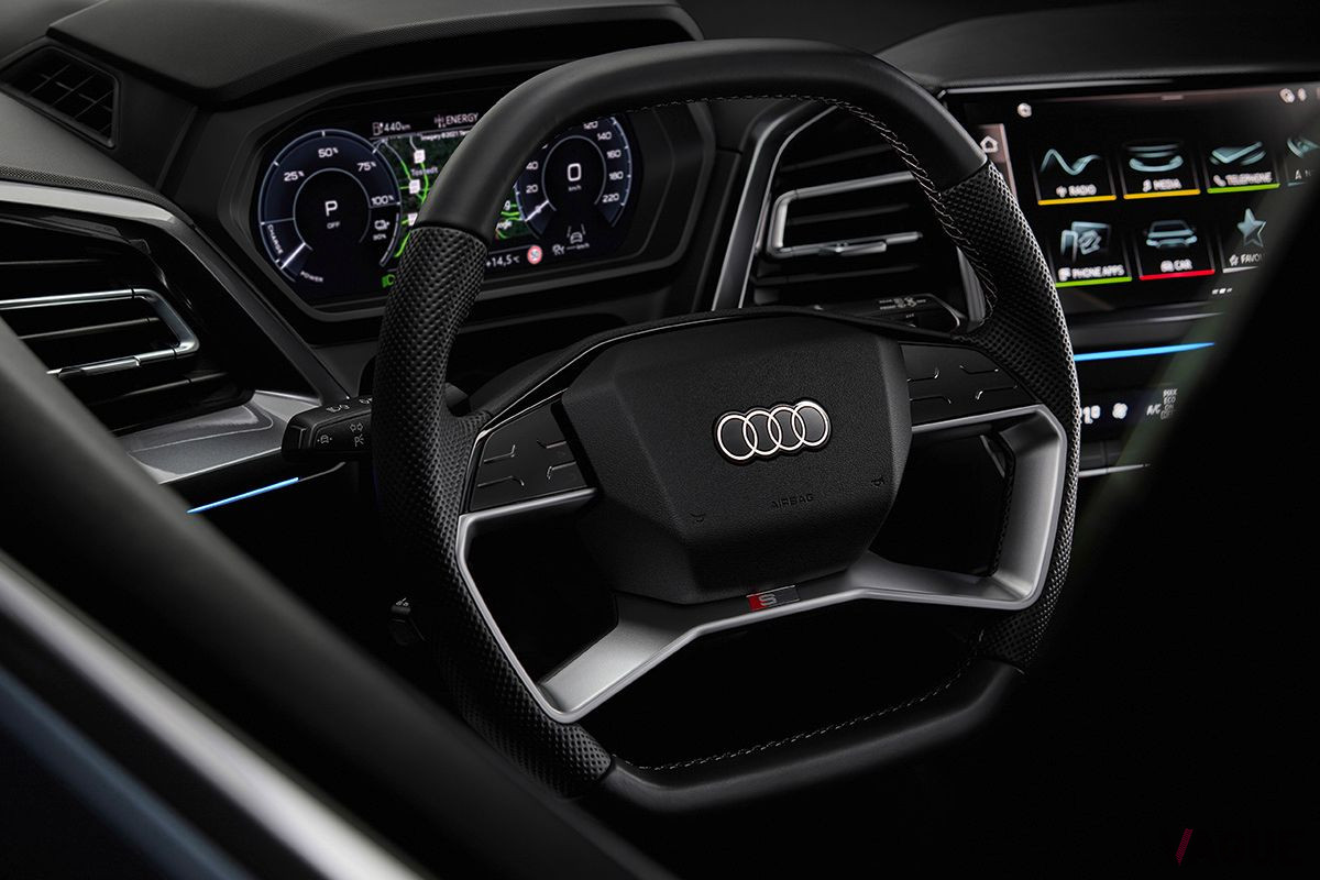 アウディの新型EV「Q4 e-tron」のインテリア