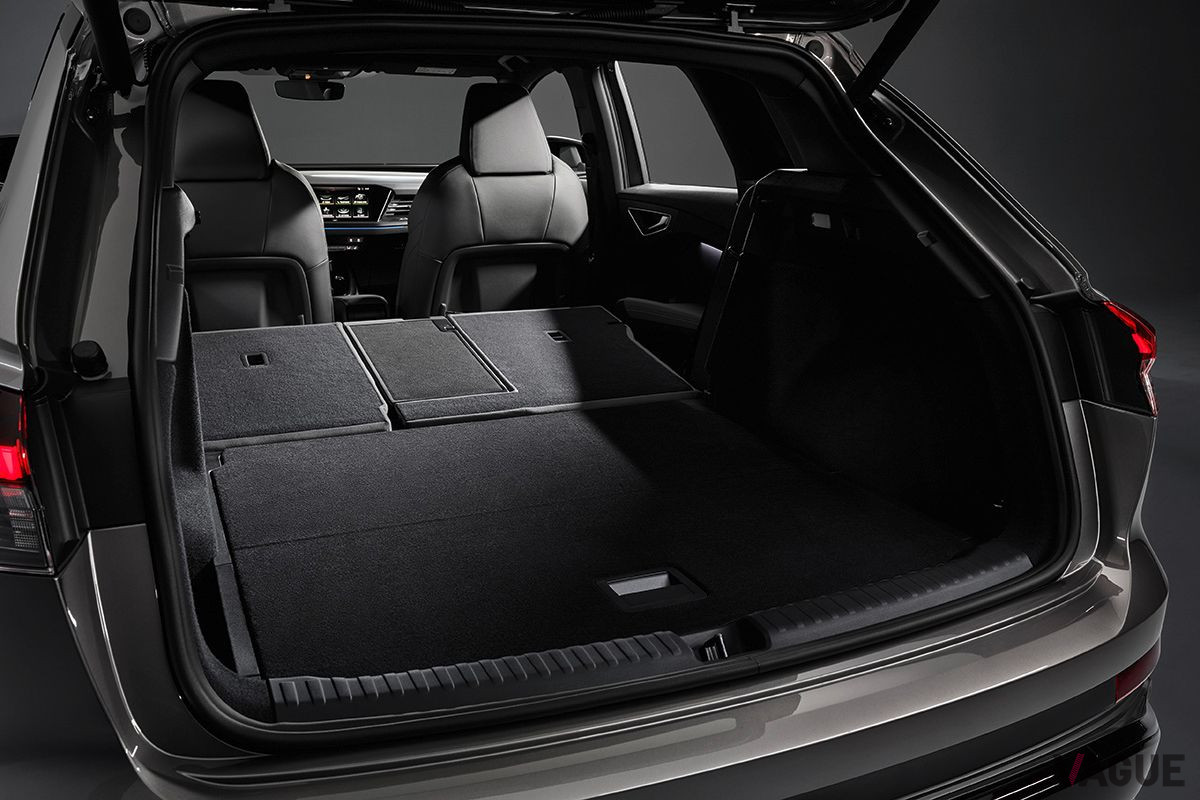 アウディの新型EV「Q4 e-tron」の荷室