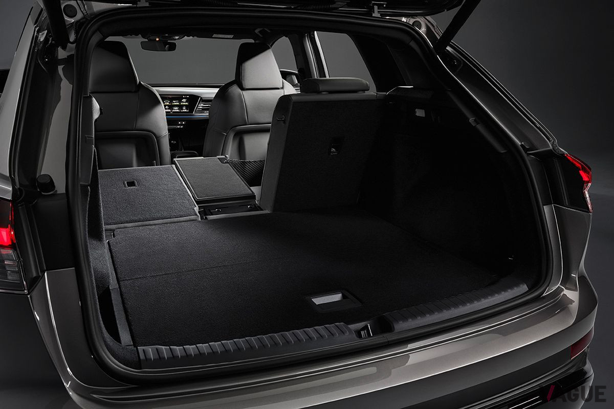 アウディの新型EV「Q4 e-tron」の荷室
