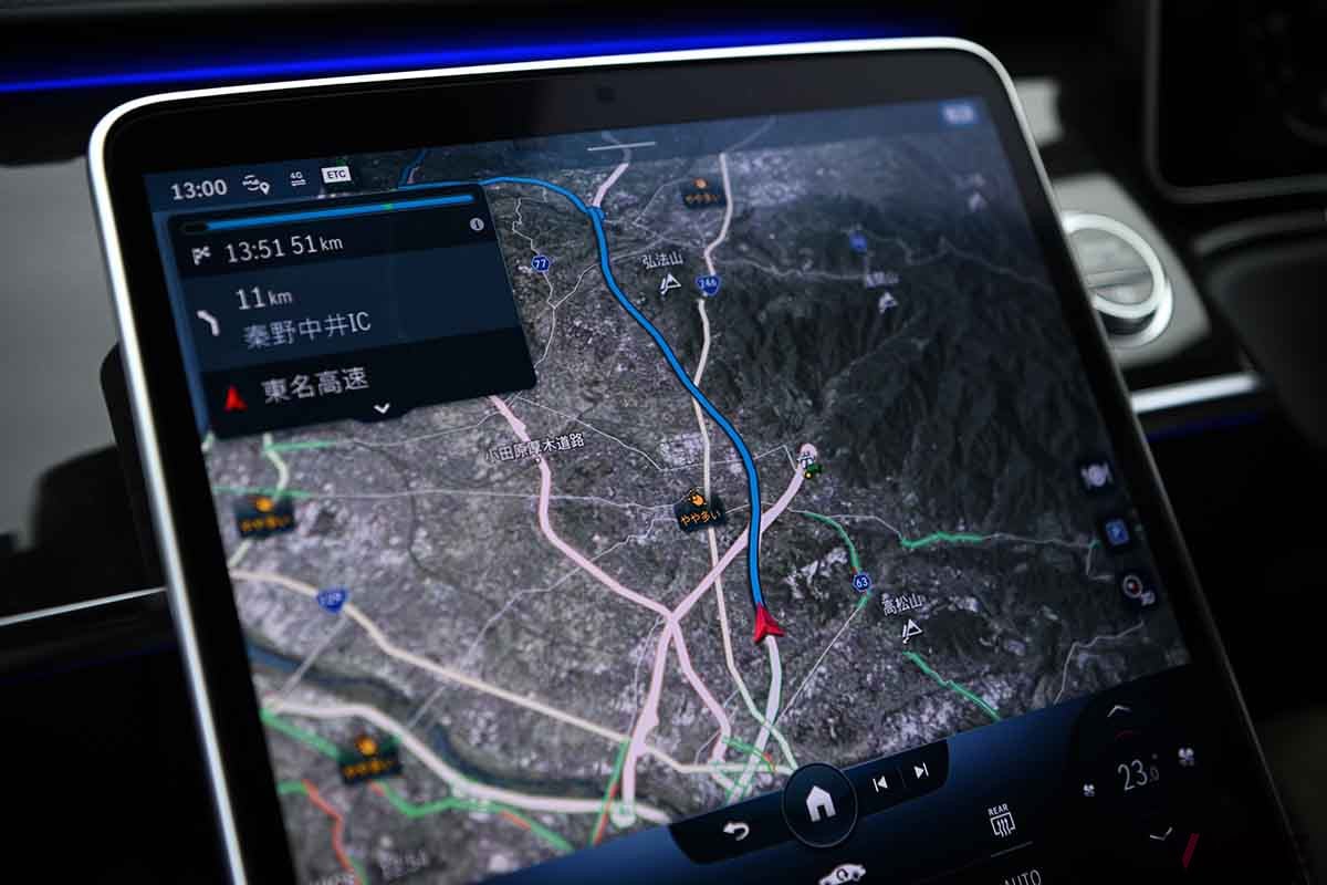 メルセデス・ベンツ「Sクラス」のインテリア